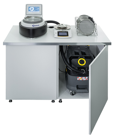 Sample Capacity and Test Sieves