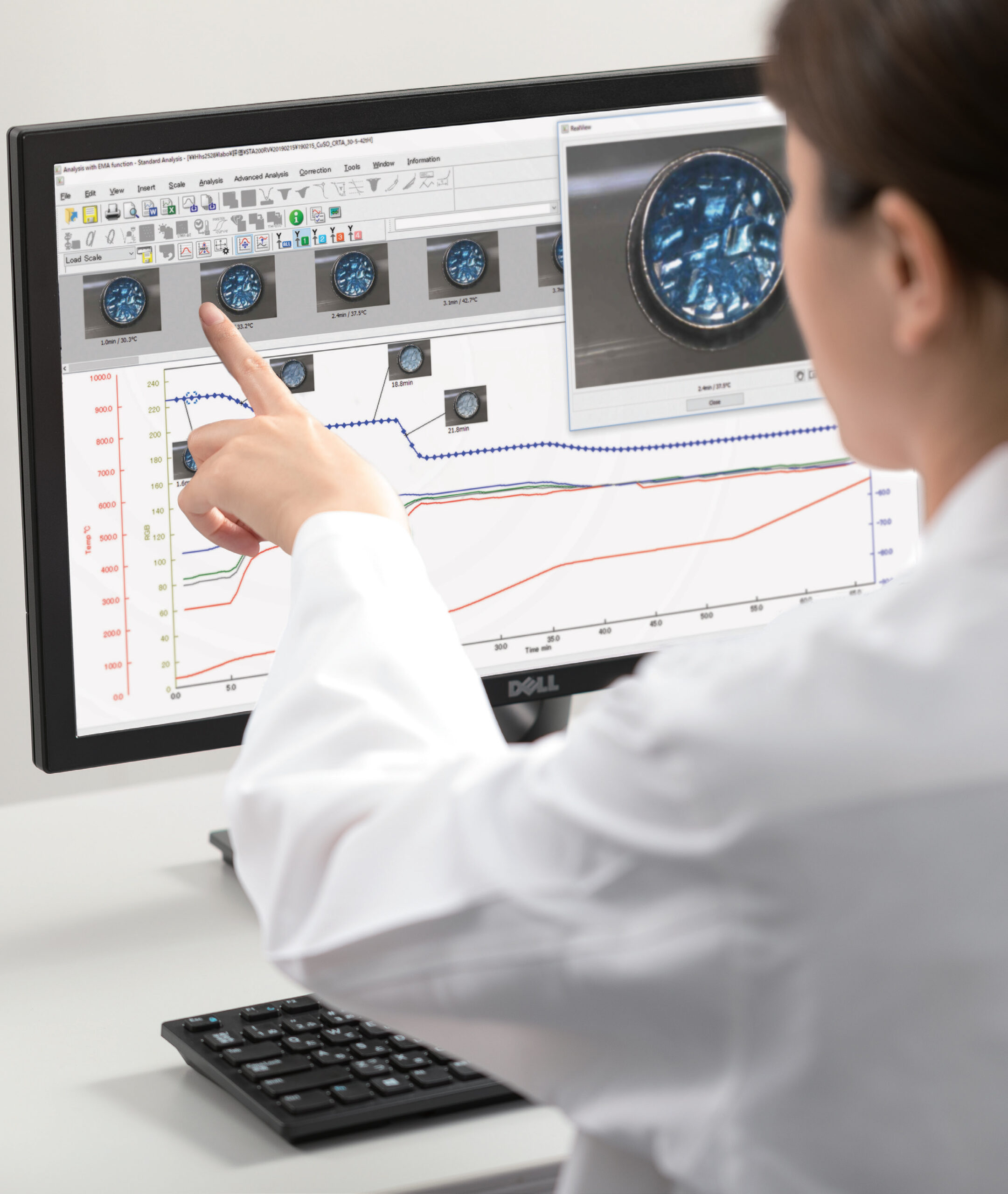 Observe Sample Appearance During Thermal Analysis